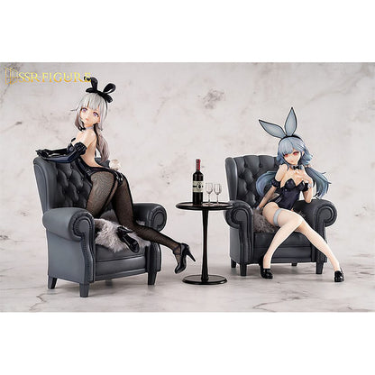 Infinity Studio Original Character SSR PVC Statuen 17 Yi Ren Guan - House of Unhumans Jin Hua: Bunny Ver. + Qiao Er Combinatorial 23 cm