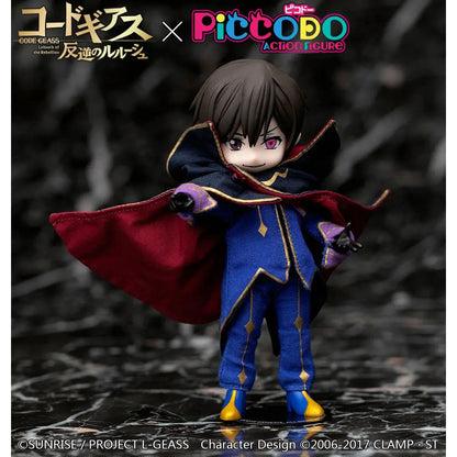 Code Geass - Lelouch Lamperouge - Piccodo Deformed Vignette Doll - 12cm - Piccodo