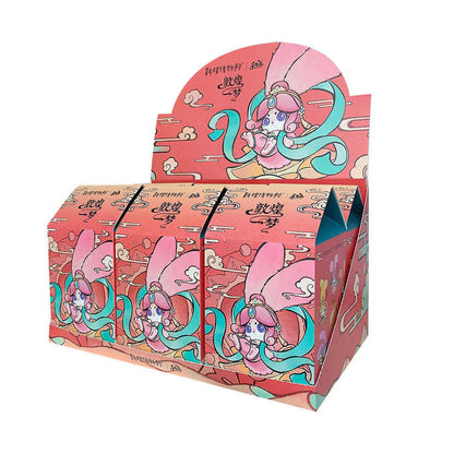 Awake Toys - Cup Rabbits Dreaming of Dunhuang - Plüsch-Minifigur (Blind Box) - Einzelbox - 17 cm - AWAKE TOYS