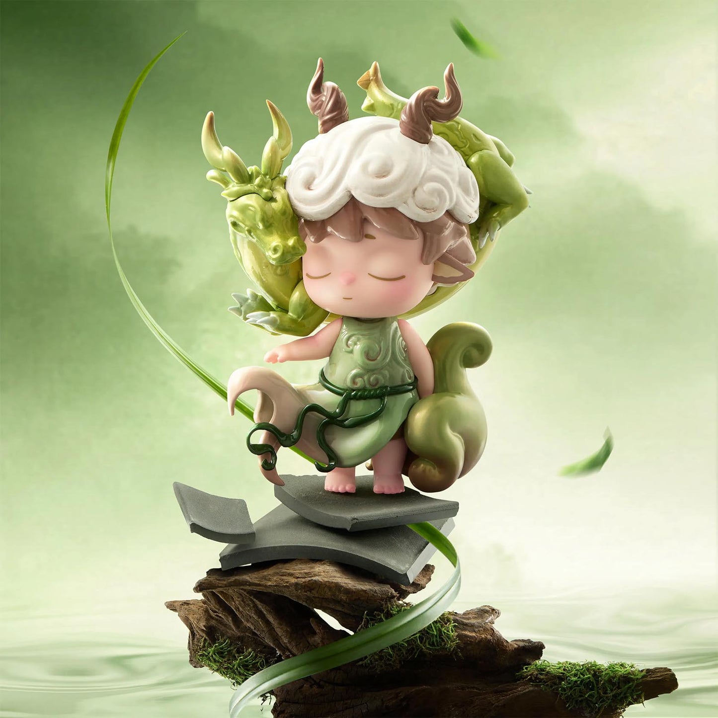 MIMI Echoes of Mountains and Rivers - Art Toy Sammelfigur (Blind Box) - Einzelbox - 10 cm - HEYONE