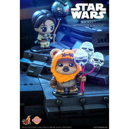 Star Wars - Balloon Cosbi Collection - Bobble-Head Mini-Figur (Blind Box) - Einzelbox - 8 cm - Hot Toys