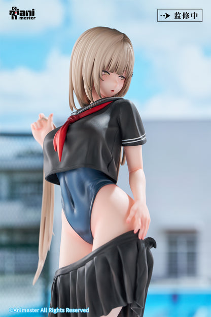Original Character: Yuzu - Pool Day! Before the Swim Ver. - 1/6 Scale Figur - 28,5 cm - Animester
