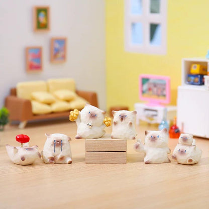 Maomao PAL - Emotion Series - Flocked Blind Box - Mini-Figur - Einzelbox - Thing Woo