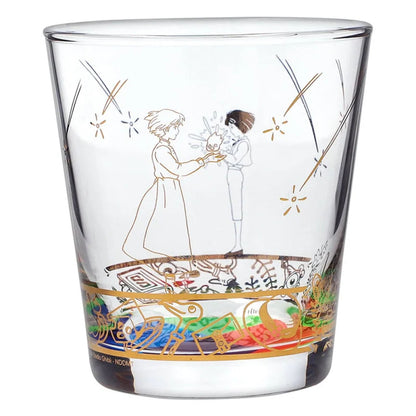 Studio Ghibli - Das wandelnde Schloss - Howl & Sophie - Graviertes Trinkglas - Benelic