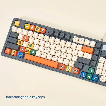 Miffy - Keycap Fidget Schlüsselanhänger - Blindbox - Einzelbox - 12.6cm