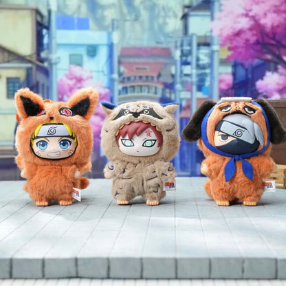 Naruto Shippuden: Cute Beast Party - Plüsch-Figur / Anhänger Blind Box - Einzelbox - 14cm - EAKI