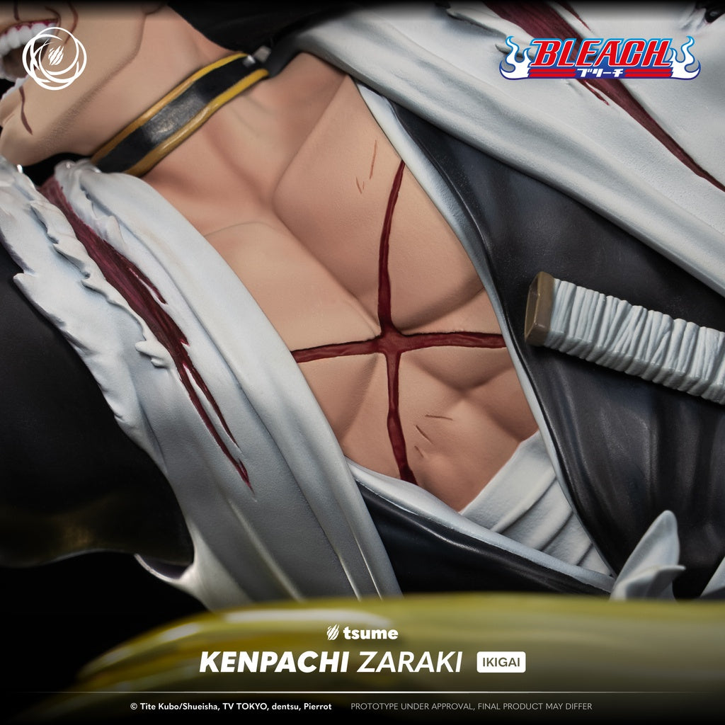 Bleach: Kenpachi Zaraki IKIGAI Statue 1/6 Scale - 39cm - Tsume Art