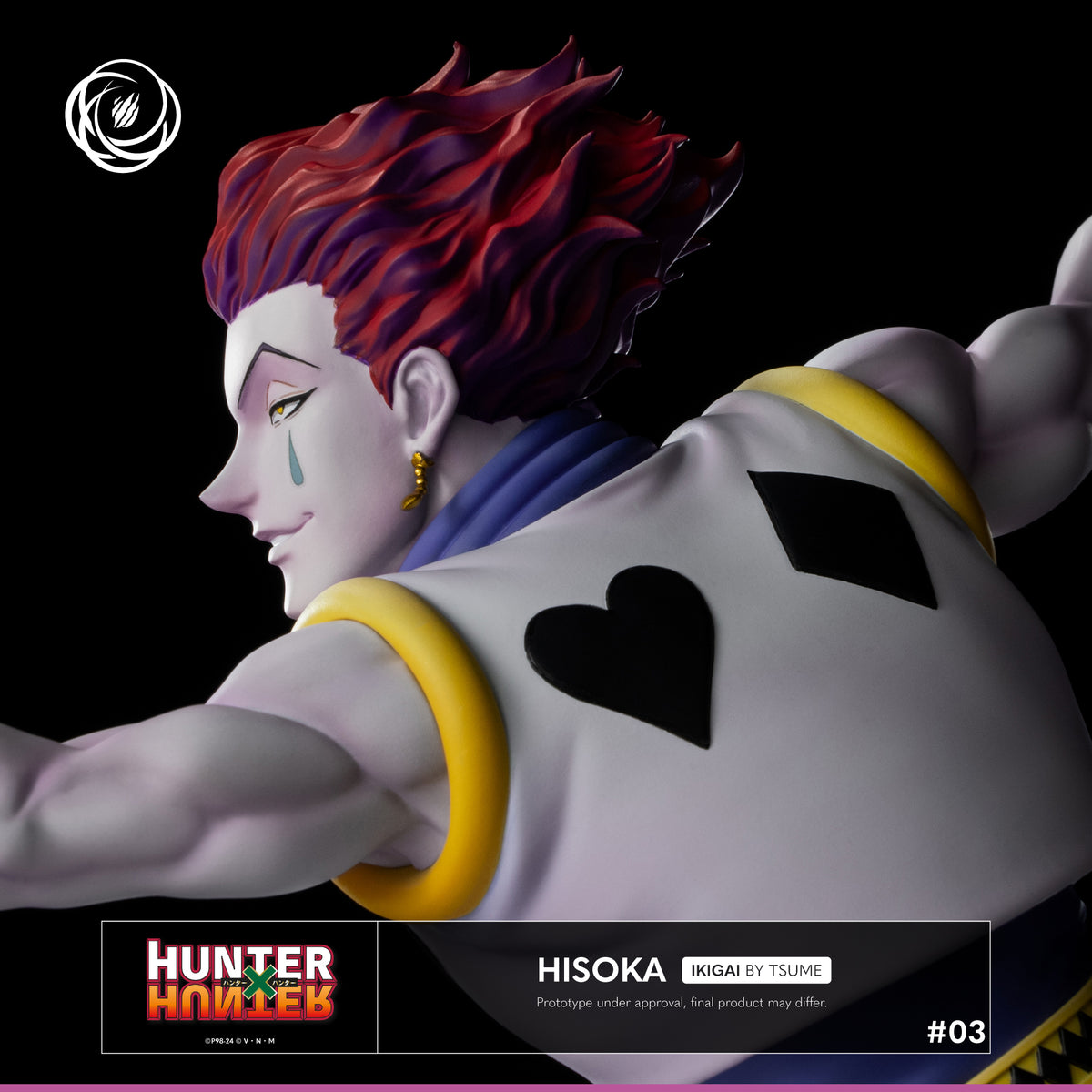 Hunter x Hunter - Hisoka - Statue Ikigai 1/6 - 44 cm - Tsume