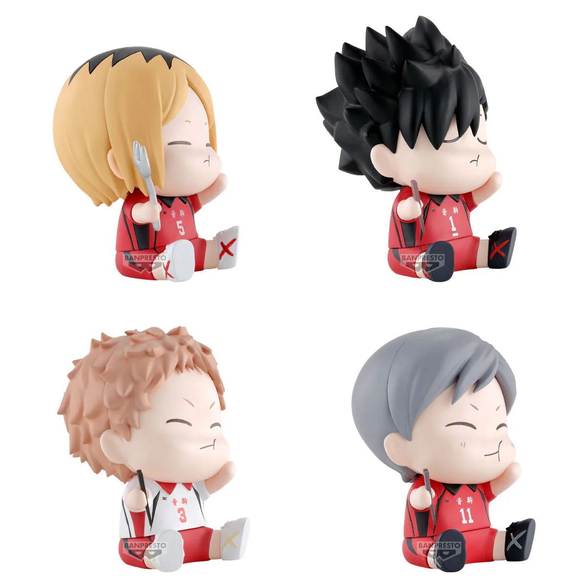 Haikyu!! - Happy Fortune Series (Glück an deiner Seite) - Blind Box Sammelfigur - Einzelbox - 6 cm - Banpresto