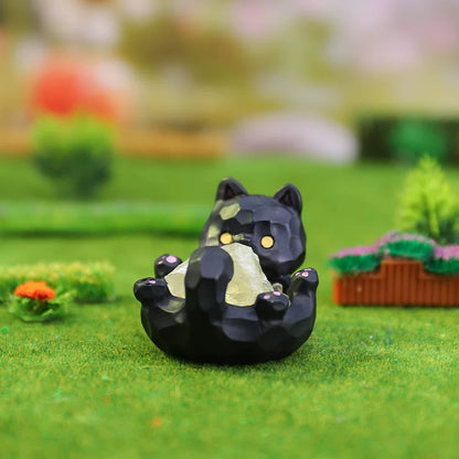 Meow Meow Little Beanie - Katzen mit Kristall - Figur Blindbox - Einzelbox - Xinzhiji