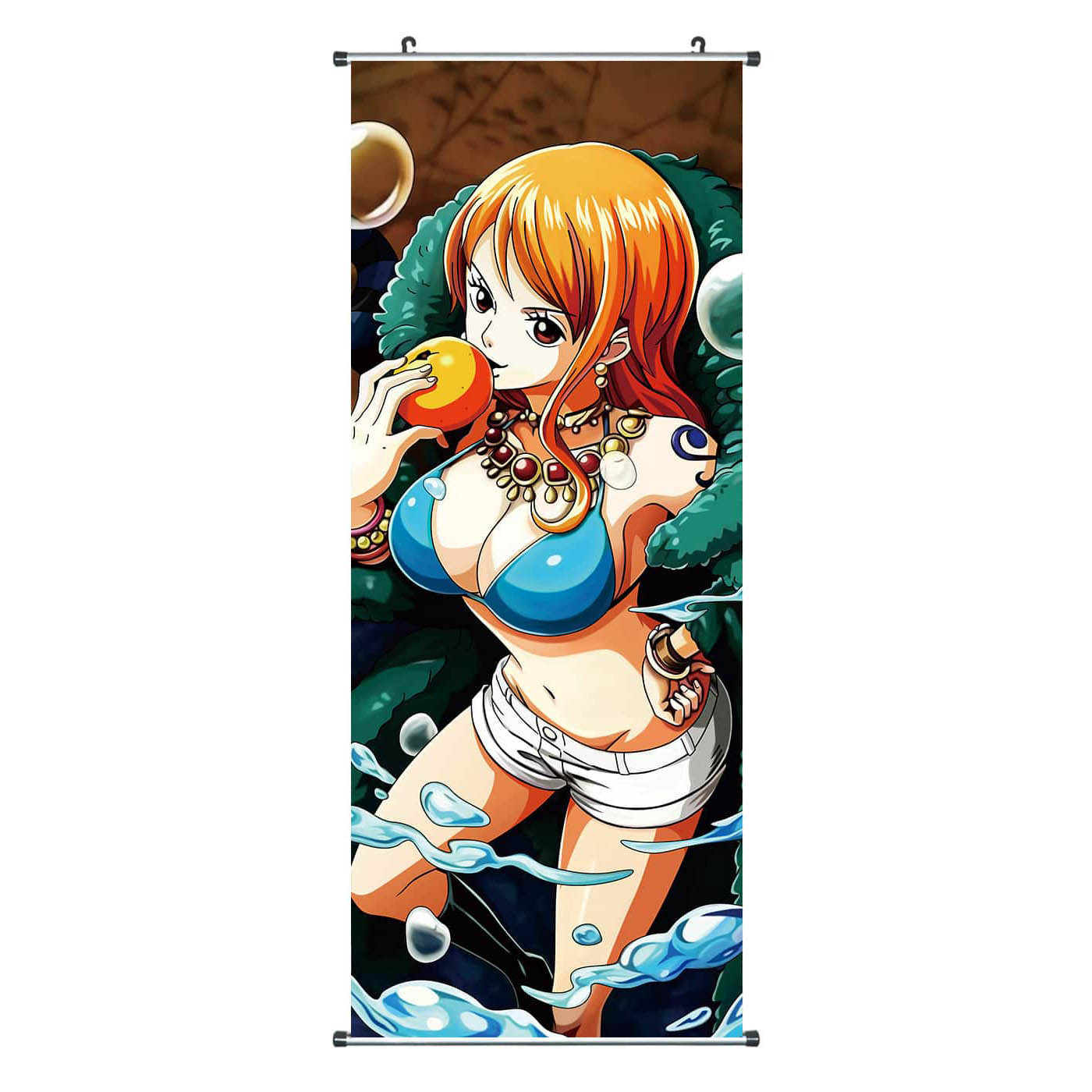 One Piece - Stoff Rollbild - 100x40cm