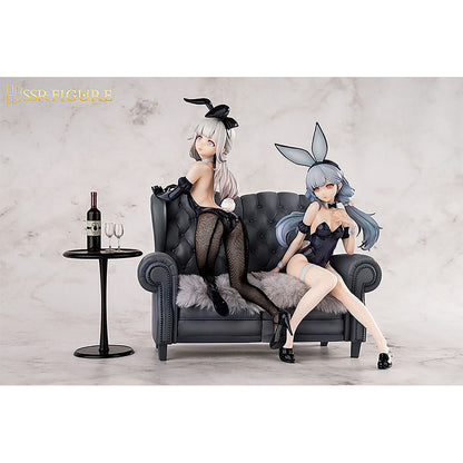 Infinity Studio Original Character SSR PVC Statuen 17 Yi Ren Guan - House of Unhumans Jin Hua: Bunny Ver. + Qiao Er Combinatorial 23 cm