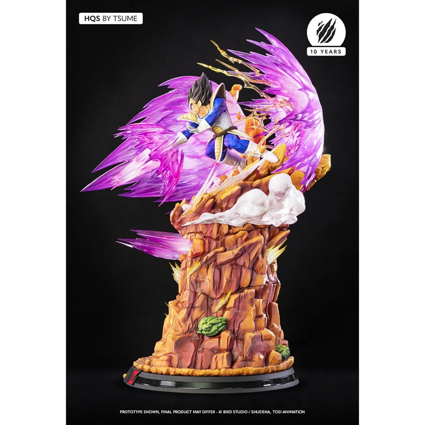 TSUME Vegeta bei Galick Gun, Dragon Ball Z Sammelfigur, 73 cm