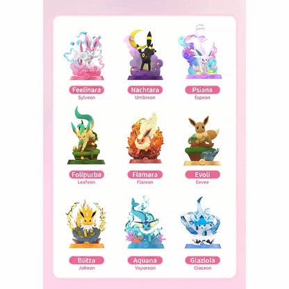 Pokémon - Adventure Evoli (Eevee Evolution) - Blind Box - 10 cm - Einzelbox