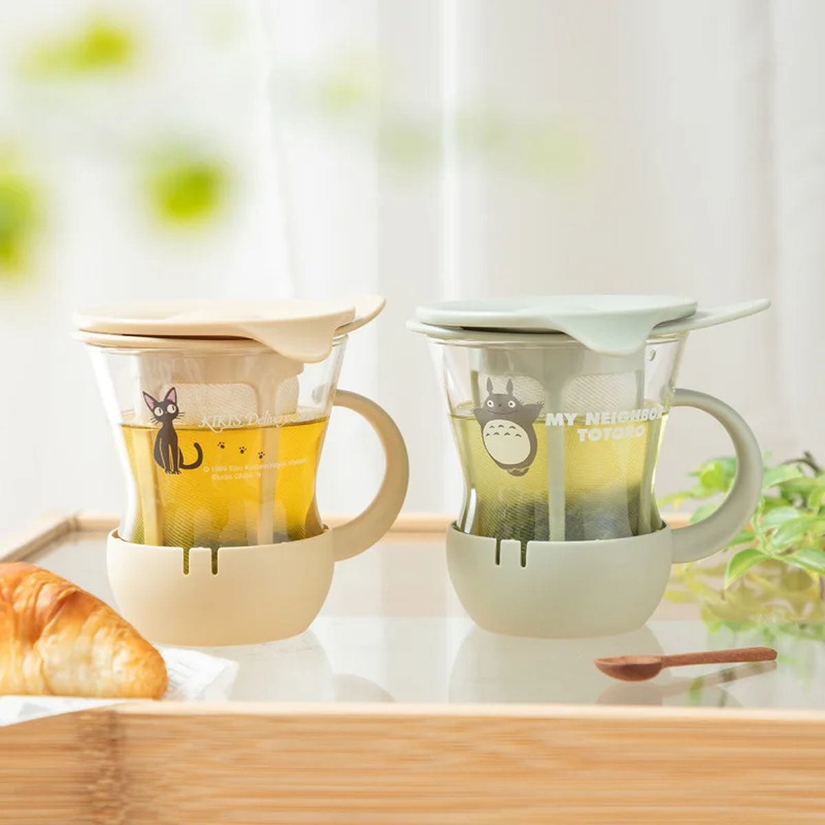 Kikis kleiner Lieferservice - Jiji - Glas-Teetasse mit integriertem Infuser - 12 cm - Benelic