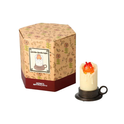 Das wandelnde Schloss - Calcifer Kerzenlicht - LED Wackelsensor Lampe - 13cm - Benelic