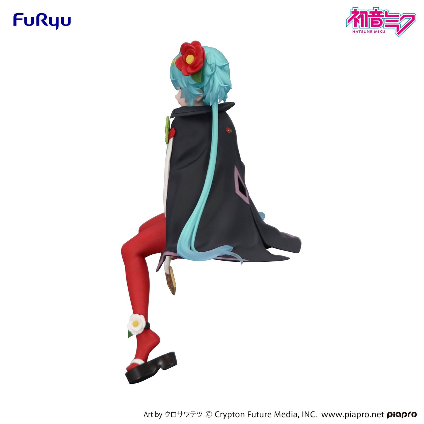 Vocaloid - Hatsune Miku - Flower Fairy Camellia - Noodle Stopper PVC Figur - 15cm - FuRyu