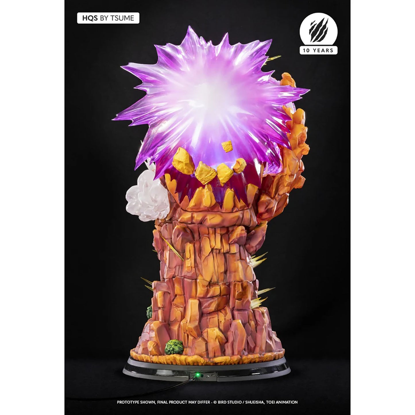TSUME Vegeta bei Galick Gun, Dragon Ball Z Sammelfigur, 73 cm