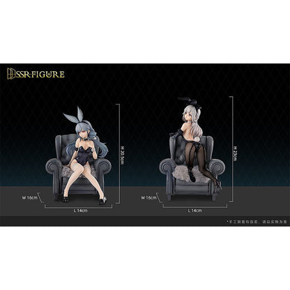 Infinity Studio Original Character SSR PVC Statuen 17 Yi Ren Guan - House of Unhumans Jin Hua: Bunny Ver. + Qiao Er Combinatorial 23 cm