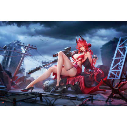 Goddess of Victory: Nikke 14 Statue: Rotkäppchen Nonsense Red (Red Hood) Deluxe Edtition