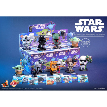 Star Wars - Balloon Cosbi Collection - Bobble-Head Mini-Figur (Blind Box) - Einzelbox - 8 cm - Hot Toys