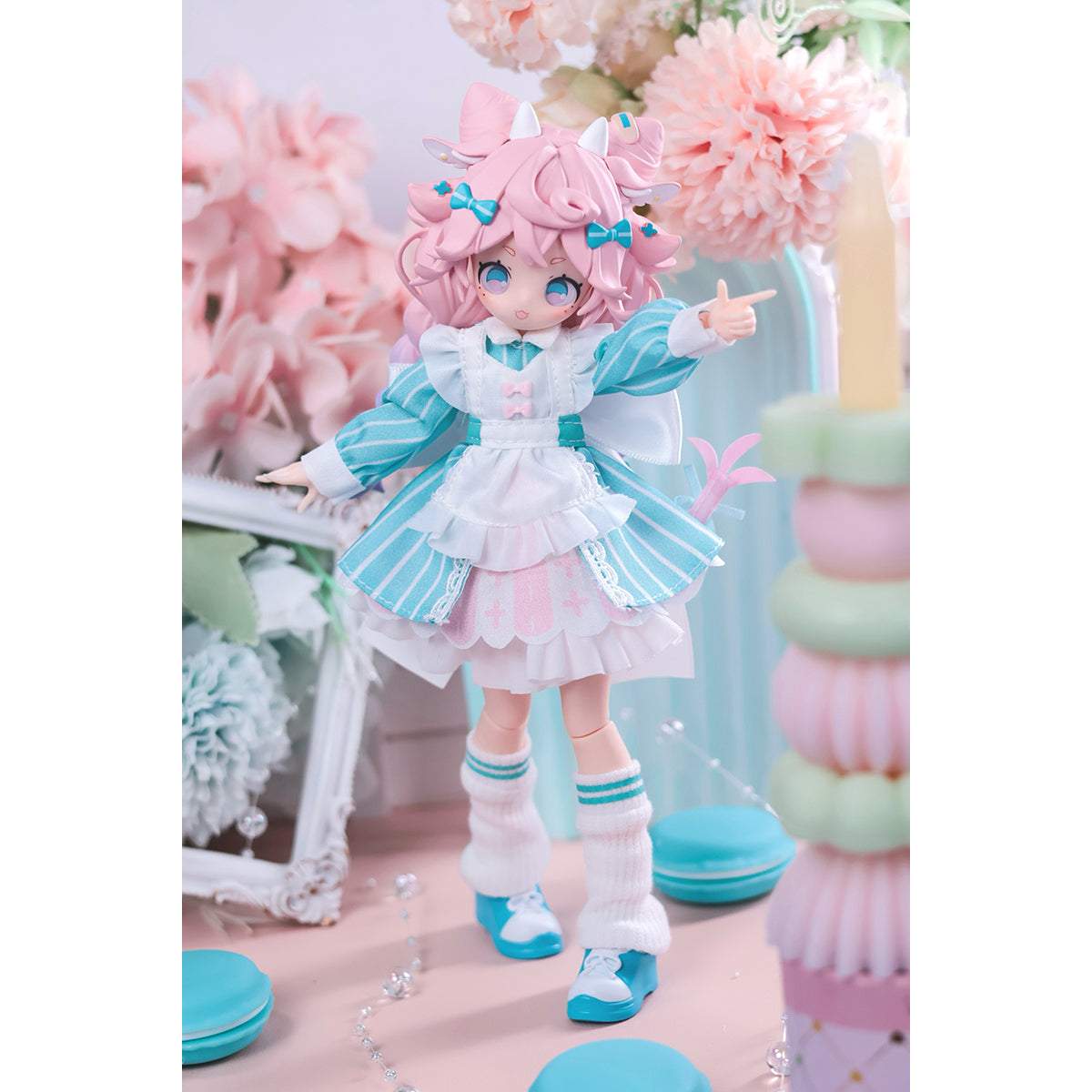 ONEMORE x Eku Uekura - Sugary Girls: Sweets Party - MJD Doll Collection (Blind Box) - Einzelbox - 20 cm - ONEMORE