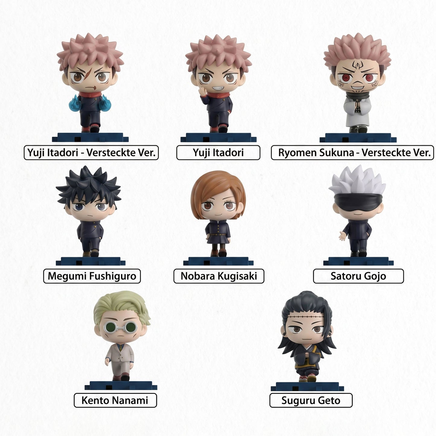 Jujutsu Kaisen - Walking Series - Mini-Figur Blind Box - 5 cm - Einzelbox - EAKI