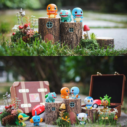 Pokémon: 30th Anniversary - Palmsize Wonders First Partner - Starter-Trio im Mini-Koffer - Blindbox - Einzelbox - 2,5-4,7cm - Funism