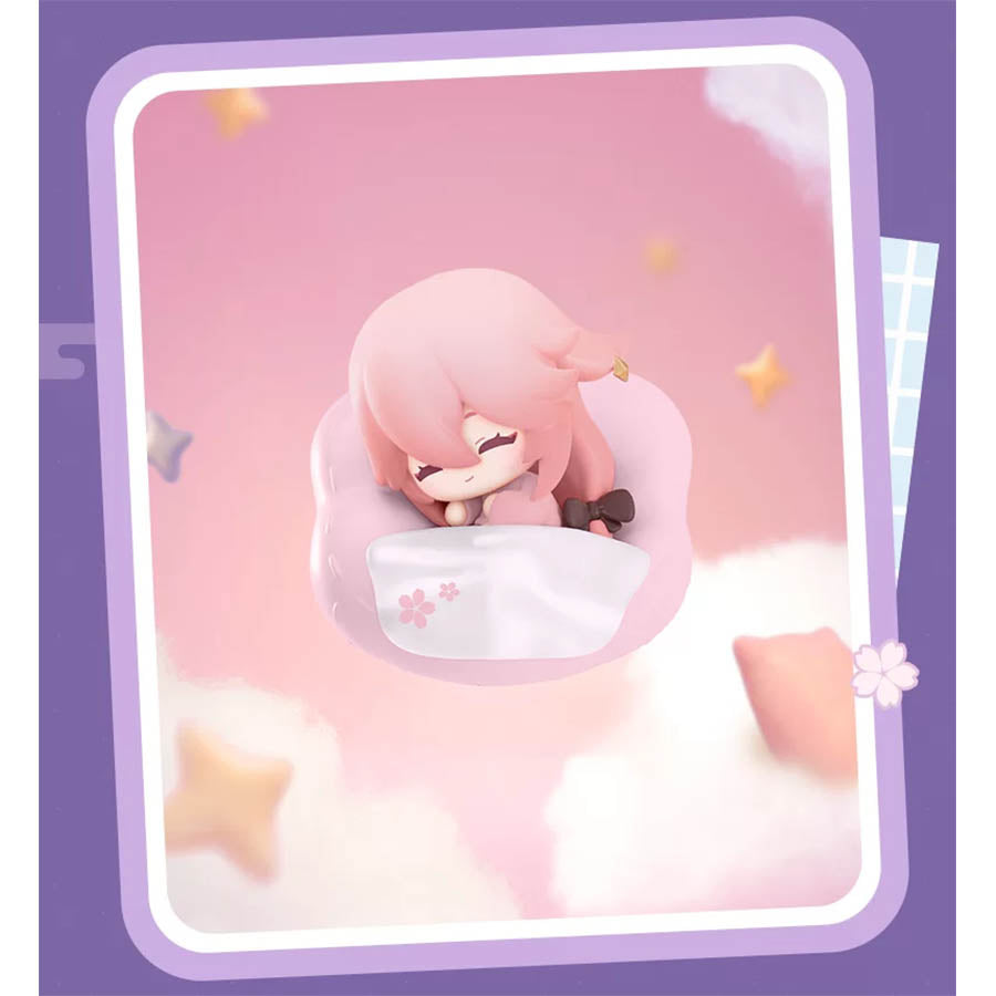 Genshin Impact - Cloud Pillow Reverie Series Chibi-Kühlschrankmagnet-Blindbox - Einzelbox - 5-6cm - All for Play