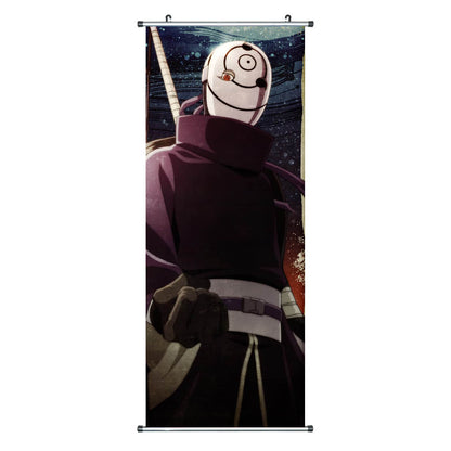 Naruto Shippuden - Rollbild aus Stoff - 100x40cm