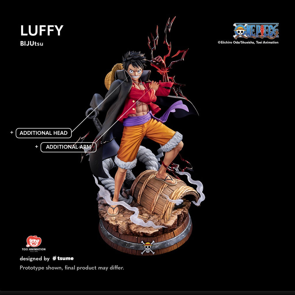 One Piece - Monkey D. Luffy BIJUtsu Statue 1/4 Scale - 59cm - Tsume Art