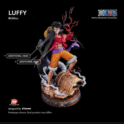 One Piece - Monkey D. Luffy BIJUtsu Statue 1/4 Scale - 59cm - Tsume Art