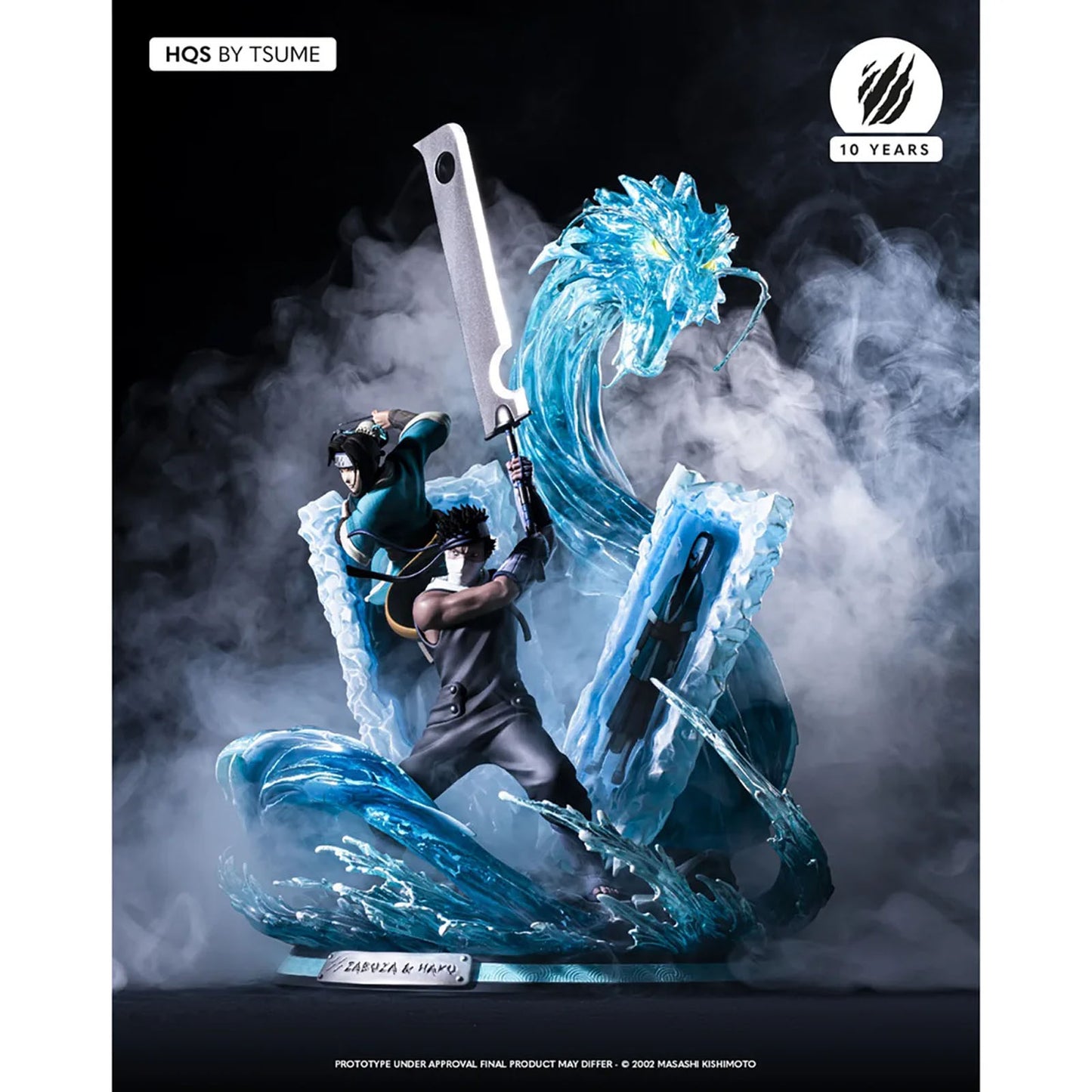 Naruto - Zabuza & Haku HQS - Figur Limited Edition - 47cm - Tsume