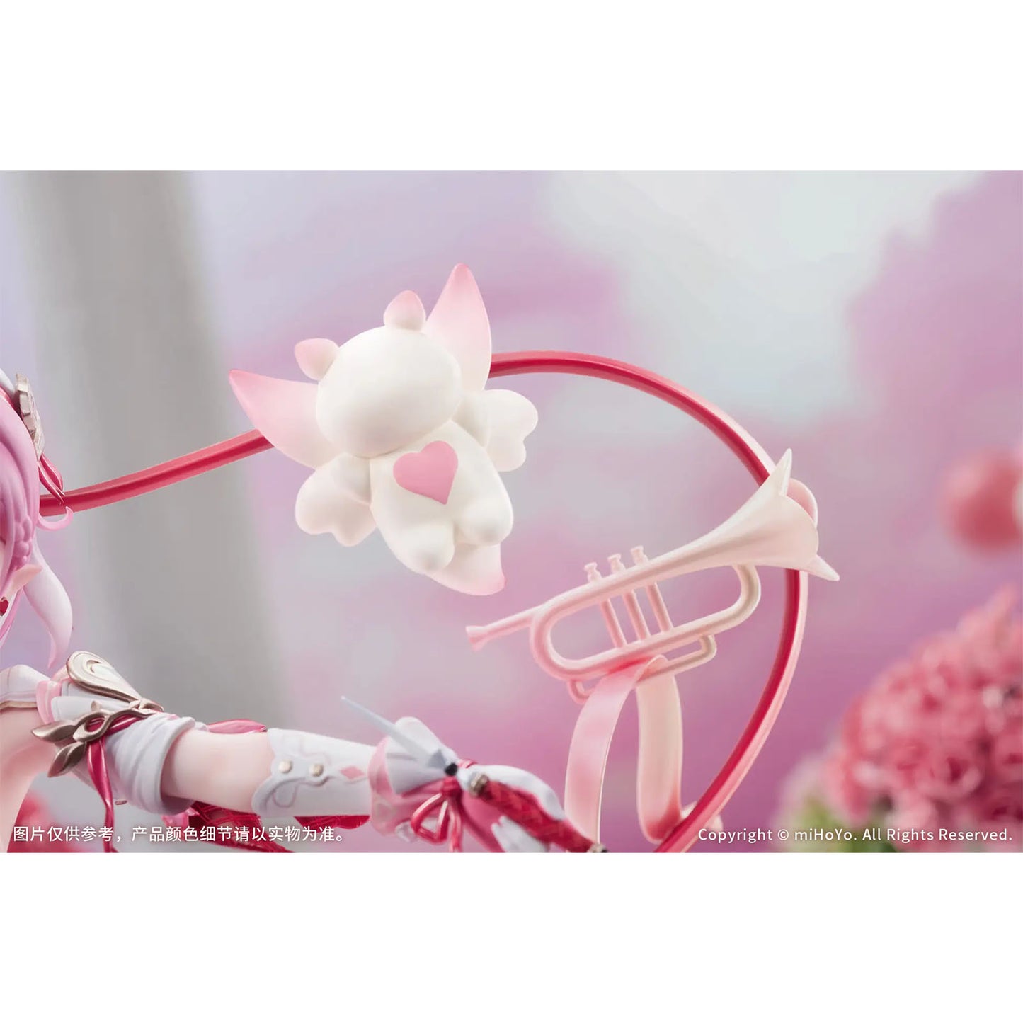 Honkai Impact 3rd - Elysia: Love Wish Fairy Ver. - 1/7 Statue - mit Schallplatten-Acryl-Bonus - 29 cm - Myethos