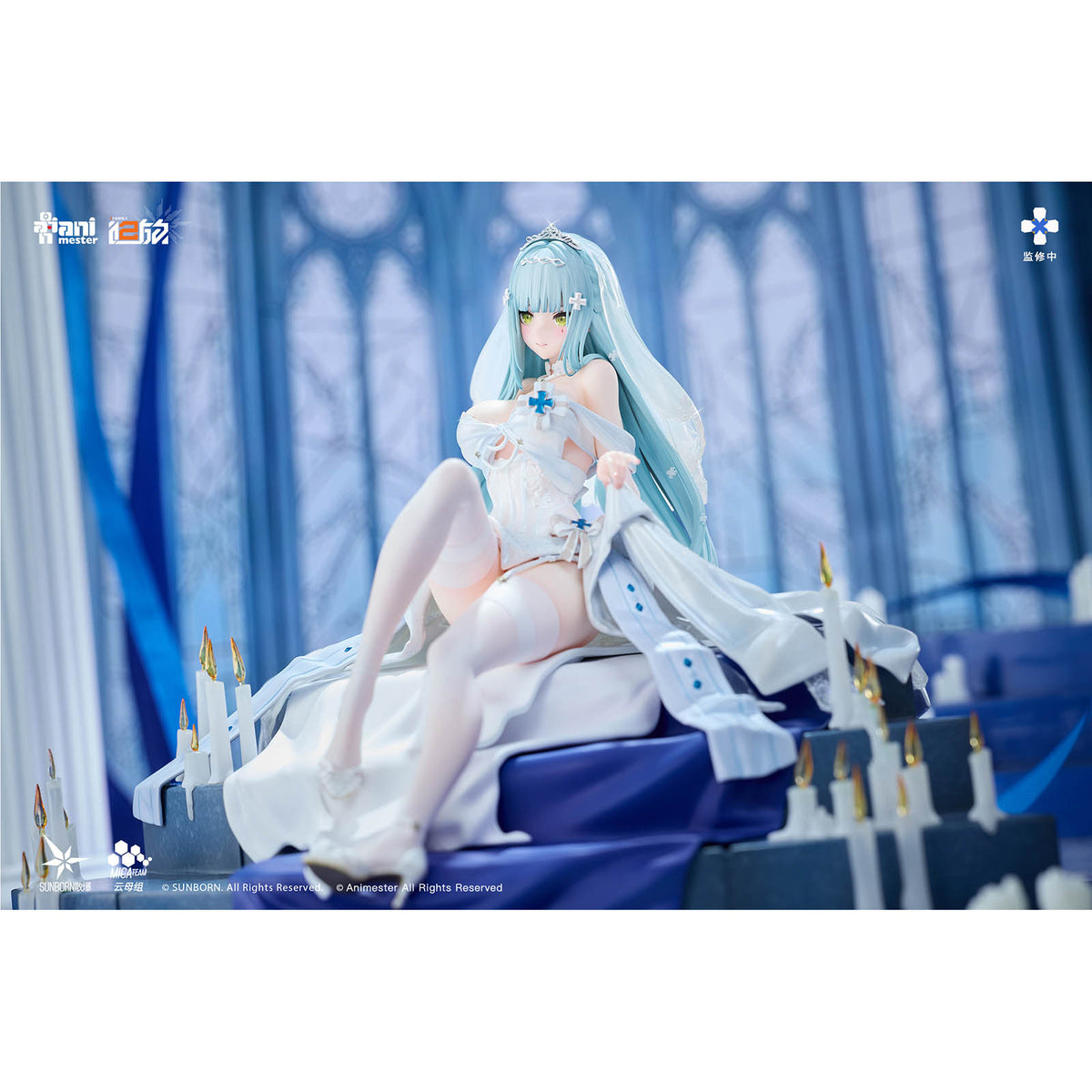 Girls' Frontline 2: Exilium - Klukai Indigo Oath Ver. - 1/7 Scale Sammelfigur - ca. 17cm - Animester