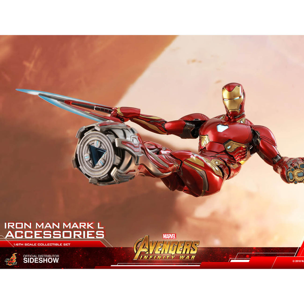 Avengers: Infinity War - Iron Man Mark L - Zubehör-Set 1:6 - Hot Toys