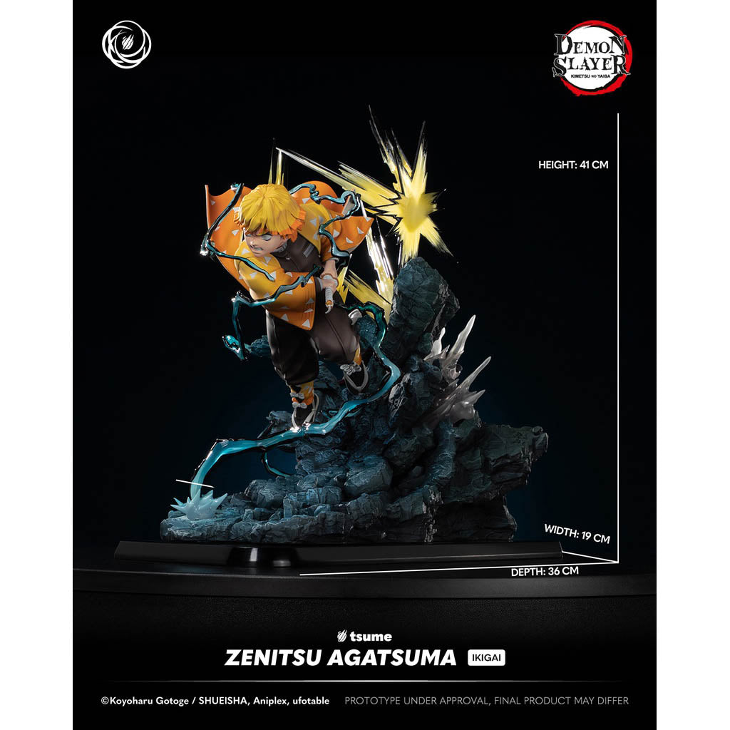 Demon Slayer: Zenitsu Agatsuma IKIGAI Statue 1/6 Scale - 41cm - Tsume Art