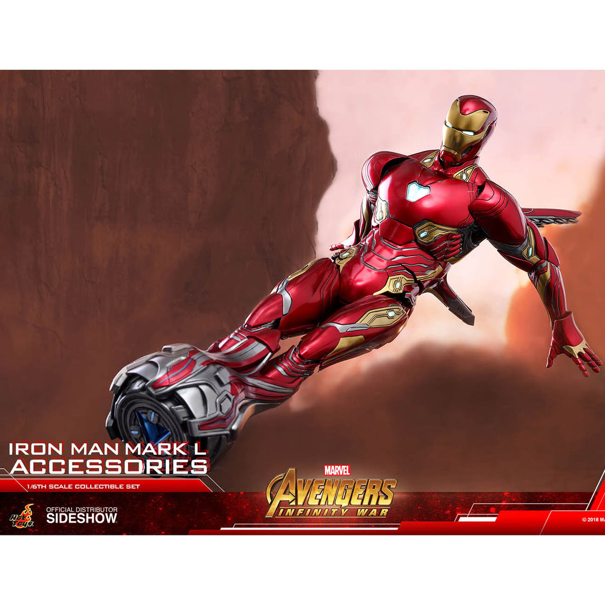 Avengers: Infinity War - Iron Man Mark L - Zubehör-Set 1:6 - Hot Toys