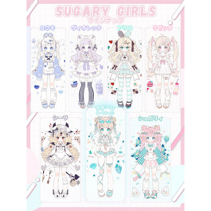 ONEMORE x Eku Uekura - Sugary Girls: Sweets Party - MJD Doll Collection (Blind Box) - Einzelbox - 20 cm - ONEMORE