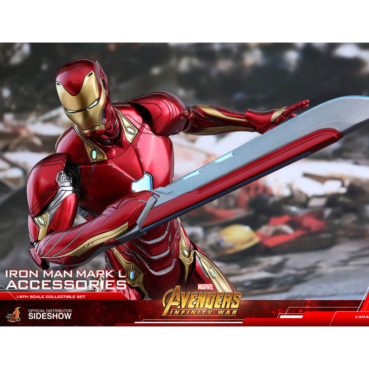 Avengers: Infinity War - Iron Man Mark L - Zubehör-Set 1:6 - Hot Toys