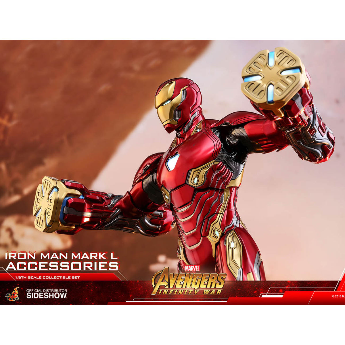 Avengers: Infinity War - Iron Man Mark L - Zubehör-Set 1:6 - Hot Toys