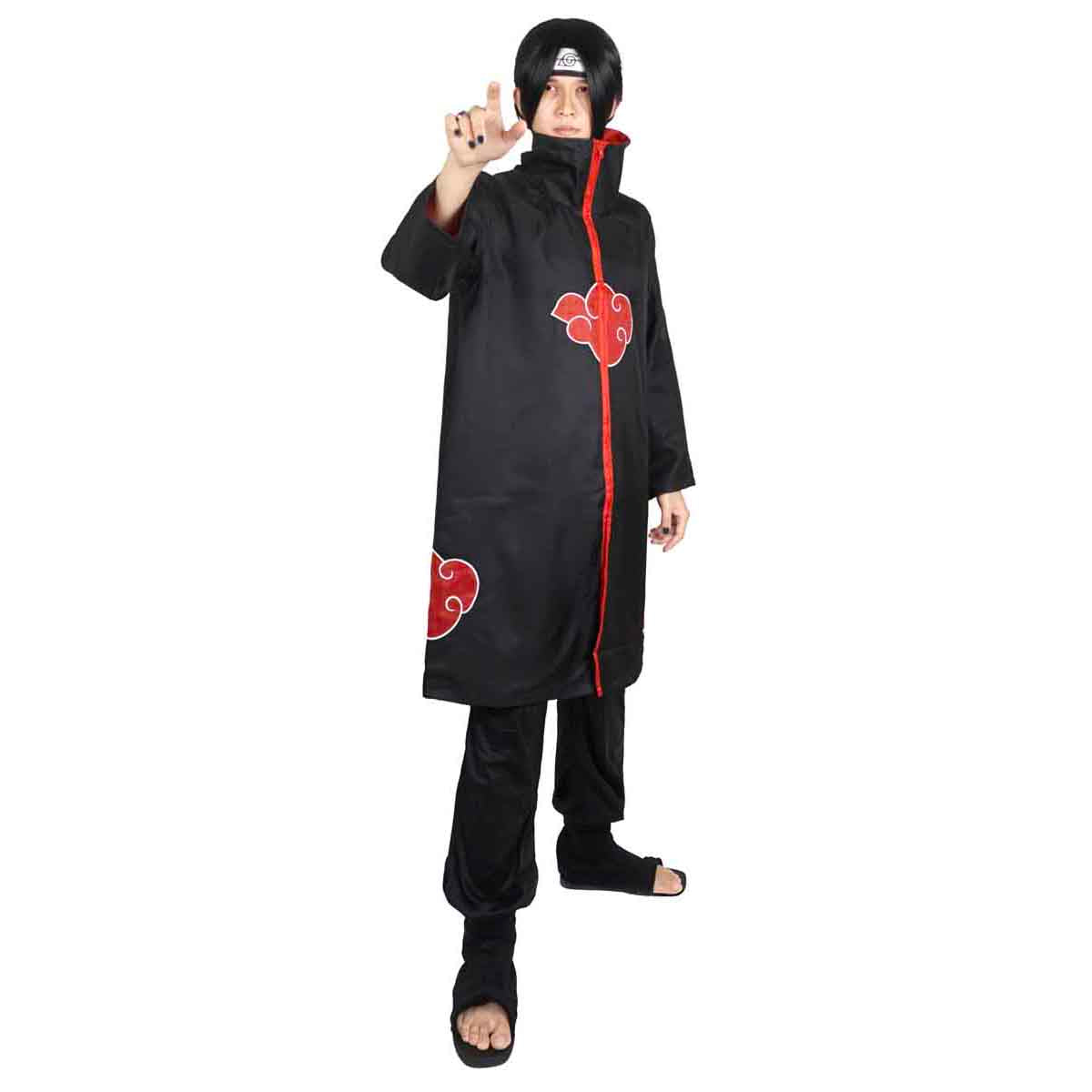 Akatsuki Mantel, Itachi Umhang für Cosplay Kostüm, Größen: S - XXL