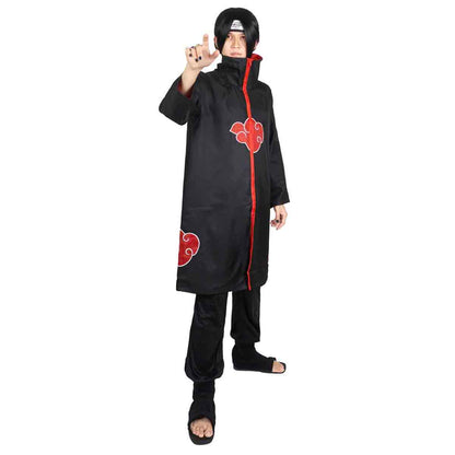 Akatsuki Mantel, Itachi Umhang für Cosplay Kostüm, Größen: S - XXL