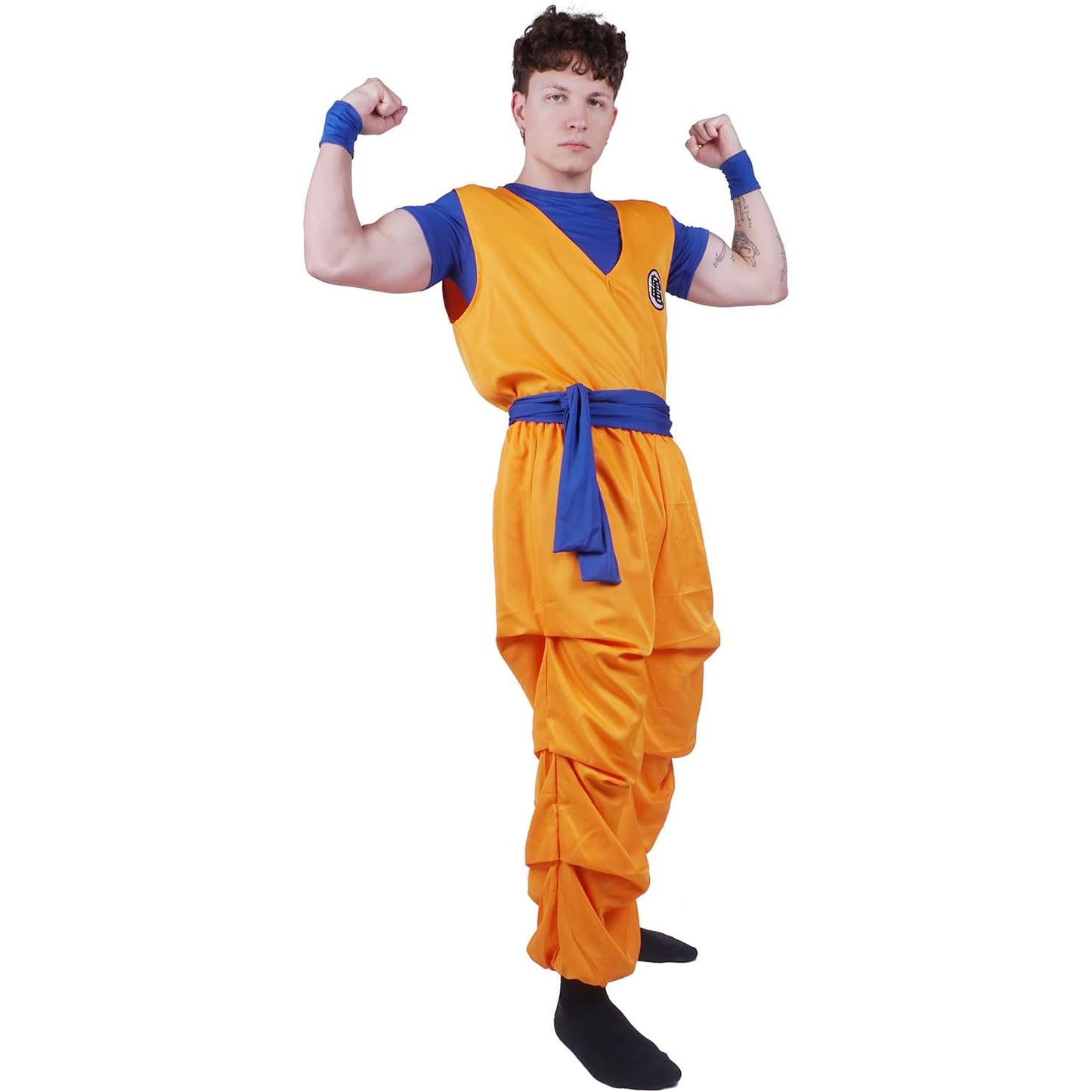 Son Goku Kostüm beim Herr der Schildkröten, Größen: S - XL