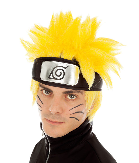Naruto Shippuden Cosplay Perücke von Naruto Uzumaki, Gelb