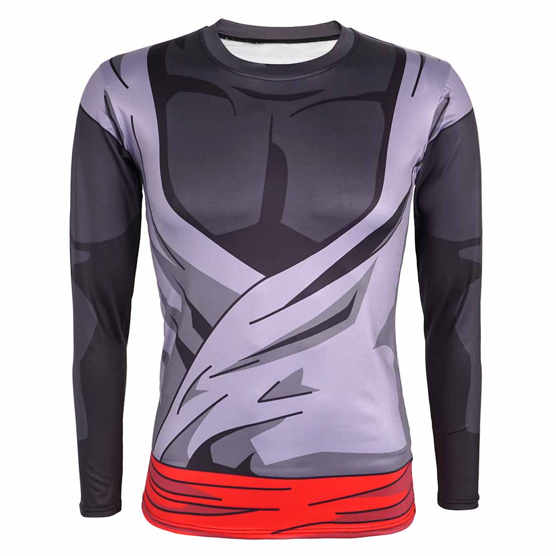 Goku Black Cosplay Langarmshirt für Dragon Ball Super Fans, Größen: S - L