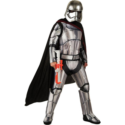 Captain Phasma Cosplay, Sturmtruppen Kapitän Kostüm, Star Wars Deluxe Overall, Größe M - XL