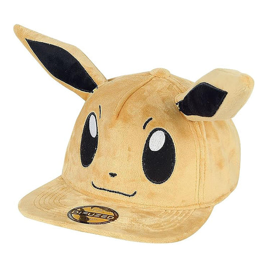 Pokémon Plush Snapback Cap Embarrassed Eevee