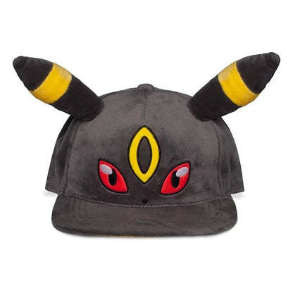 Difuzed Nachtara  Umbreon Plüsch-Snapback mit Ohren, PoKéMoN Kappe