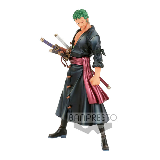 ONE PIECE - ZORO RORONOA - THE GRANDLINE SERIES - 17 cm